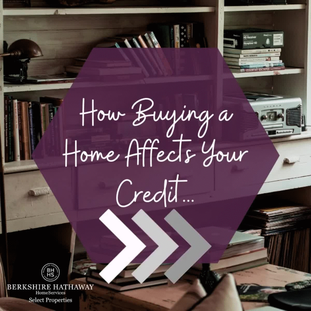 how buying a home effects your credit title